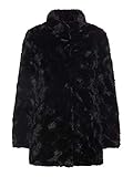 Hoher Kragen VERO MODA Female Jacke Kunstfell SBlack