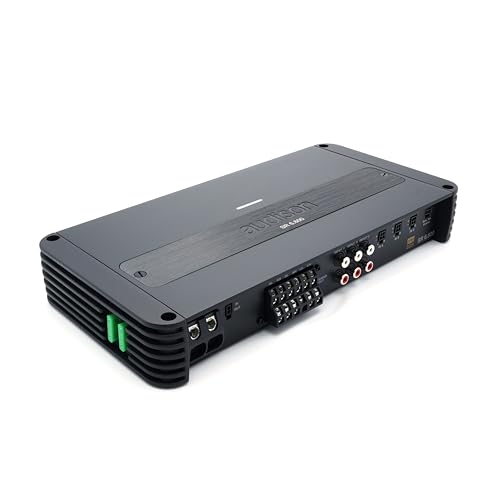 Audison Amplificateur 6 Canaux SR 6.600 Classe D, 4x140W + 2x185W à 2 Ohms, Aluminium Extrudé avec Refroidissement Convection, 314x284x135 mm, 2,6 kg, Noir