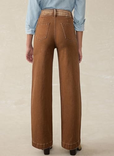 Astylish Women Wide Leg Jeans High Waisted Double Buttoned Stretchy Straight Leg Jeans Loose Trendy 2025 Denim Pants4