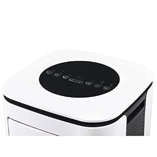 DIGIQUEST Climatizzatore portatile COMODO 9000BTU | 4 in 1: freddo, caldo, umidificatore e ventilatore (2.6kW e 2.0 kW) | 24h Timer | Modalità Notte | Salvaspazio [Classe energetica A]