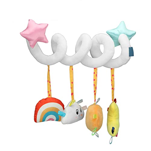Brinquedos para Carrinho de bebê, Brinquedos para Assento de Carro Infantil Pendurados Macios e Comp