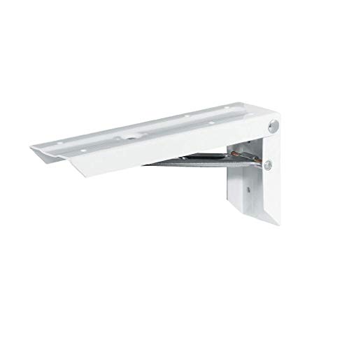 Preisvergleich Produktbild Gedotec Design Klappkonsole Klappbeschlag Strong Konsole klappbar / 200x61x115 mm / 100 kg Tragkraft / Stahl massiv / Winkelkonsole mit Arretierung / 1 Stück
