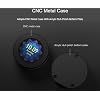 ESP32-S3 Development Board with 1.28inch IPS Round LCD 240x240 Resolution and with CNC Metal Case, 32-bit LX7 Dual-Core Processor, Integrates GC9A01 Display Driver Chip, Supports W-i-F-i/Blue-Too-th