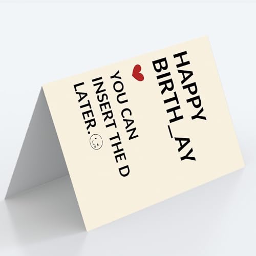 Abeletree Funny Birthday Gifts for Men Him, Humorous Bady Card for Husband Boyfriend, Adult Men Gifts for Birthday - Image 5