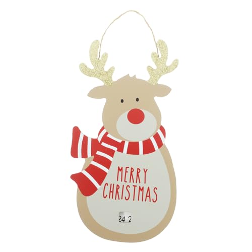 Décor suspendu d'arbre de Noël en bois fait main par FCXDMY