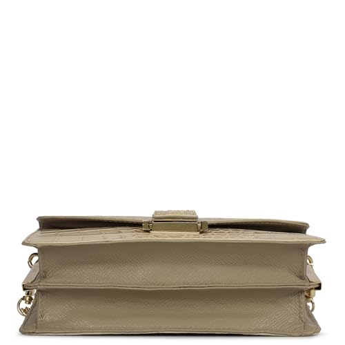 Image of Da Milano Leather Shoulder Bag for Women (00373OL)