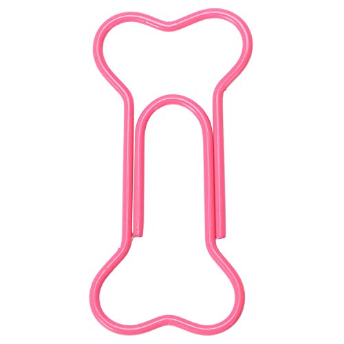 Wadakada Bueroklammern aus Metall 24 Stueck in PVC-Etui Knochen