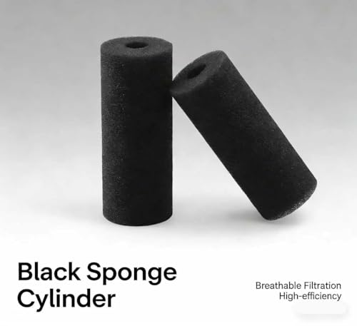 Image of 5.9 inch Big Prefilter Sponge Foam Replacement, Black | Filtration Kit, For Pond Aquarium Fish Tank