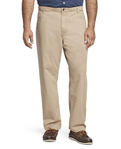 IZOD Men's Big & Tall Originals 5 Pocket Straight Fit Pant