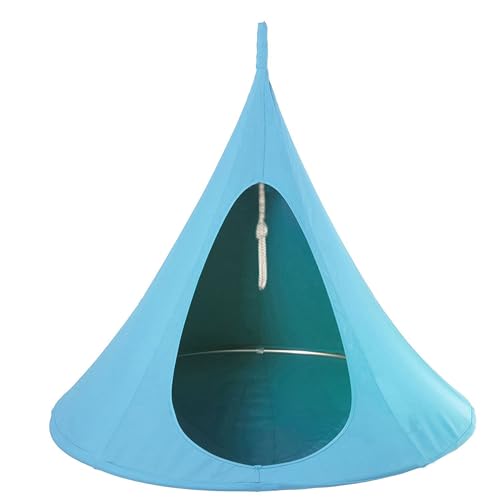 Silla colgante, hamaca de mariposa para interiores y exteriores, tamaño doble, perfecta para patios y relajación