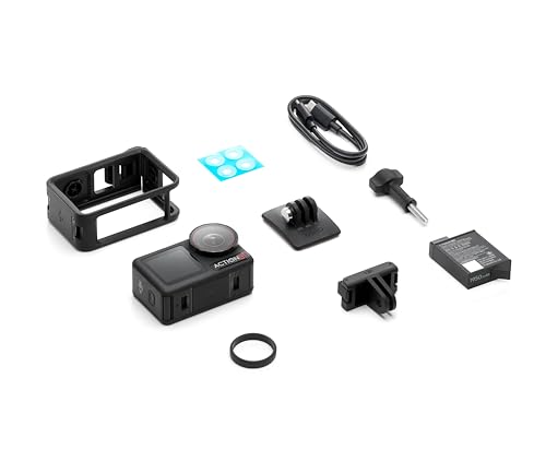 Image of DJI Osmo Action 5 Pro Standard Combo, Waterproof Action Camera with 1 /1.3 inch Sensor, 4K /120fps Video, Subject Tracking, Stabilization, Dual OLED Touchscreens, Action Camera 4K Ideal for Sports, Vlog