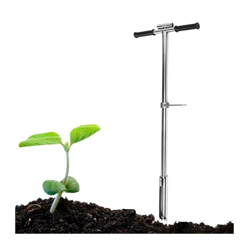 Sonde d'échantillonnage de sol en acier inoxydable avec système d'éjection robuste