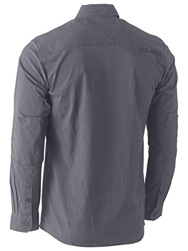 Camiseta Bisley Workwear UKBS6144_BCCG Flex & Move 4XL gris 3