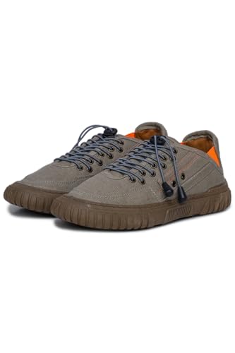Image of ATHCO Mens Brute Memory Foam Comfort Casual Canvas Sneaker Shoes|Laceup|Slip Resistant|Lightweight|Dailyuse|ExtraSoft