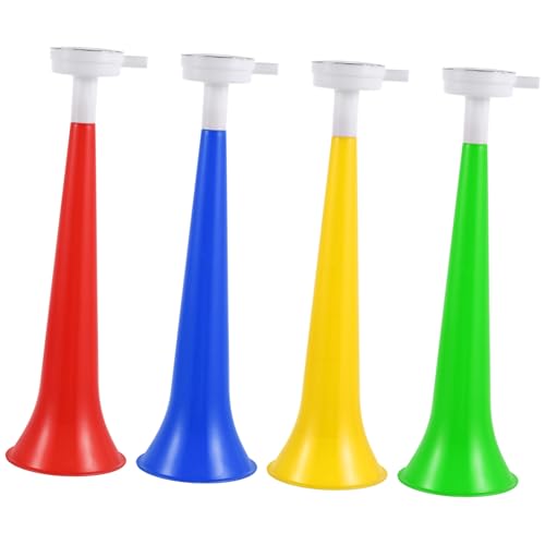 BESPORTBLE 10 Piezas De Juguetes De Plástico De Cuerno para De Fútbol Accesorio para Hacer Ruido...