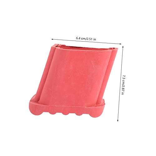 Uonlytech 16 Pçs Escada Para Escada Elevador De Escada Capas De Pés De Borracha Capas De Borracha Pé