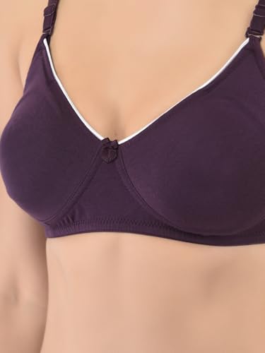 Image of Softline Women's Secret Shaper Wire-Free Non-Padded Molded Bra Combo | Seamless, Breathable & Soft Fabric | Full Coverage & Everyday Comfort (Pack of 2)