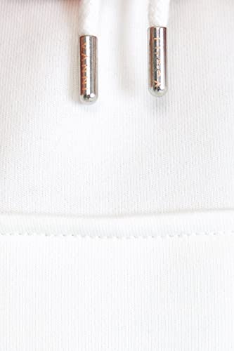 Sweat à capuche écru et logo doré idéal pour vos sorties urbaines cocooning