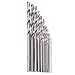 Leadigol 20 PCS Twist Drill Bit Set, 0.8-3mm High Speed Steel Twist Drill Bit Useful Manual Hand Twist Drill Bit Tool for Jewelry Making, DIY Resin Crafts