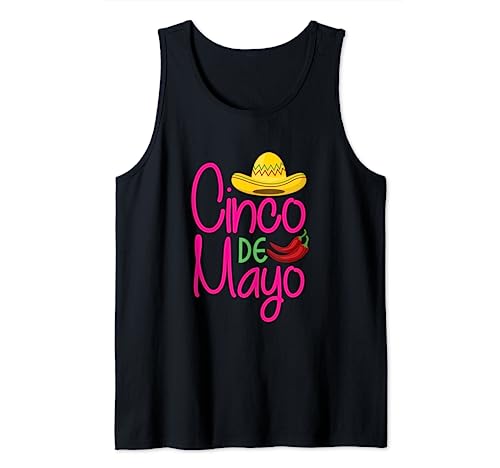 Funny party decorations costume cinco de mayo for women men Camiseta sin Mangas