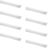 8 Stück 40W LED Feuchtraumleuchte Röhre, 115cm LED Deckenleucht Röhre Licht, Warmweiß 3000K...