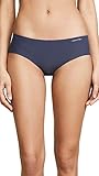 Calvin Klein Women's Invisibles Hipster Multipack Panty, Black/Light Caramel/Speakeasy, Small
