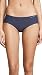 Calvin Klein Women's 3 Invisibles Hipster Panty, Speakeasy, Light Caramel, Black, M