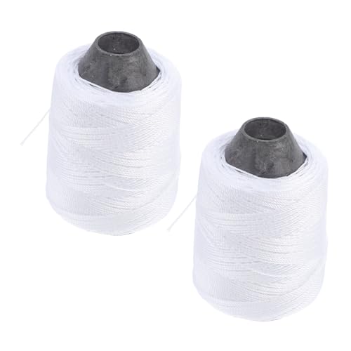 2 rollos de cuerda de nylon resistente para construcción, jardinería, albañilería y medición al aire libre miniatura 1