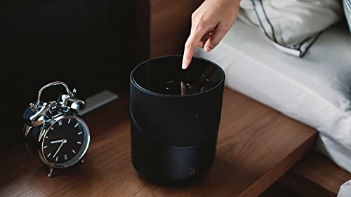 Image of Bluesound Pulse M Omni-Hybrid Wireless Music Streaming Speaker with Bluetooth - Black - Compatible with Alexa and Siri