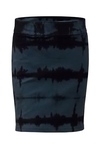 Baby'O Women's Tie Dye Stretch Denim Above The Knee Skirt2