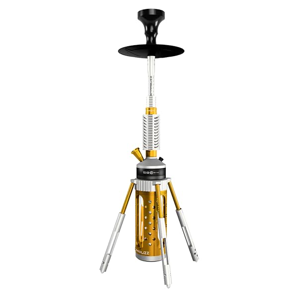 Starbuzz Carbine- Full Hookah Set White Gold