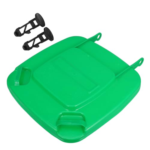 Luxshiny 1 Set Outdoor Trash Can Lid Replacement with Pin Garbage Cover Buckle for Secure Locking Weather Resistant Trash Can Lid Accessories for Enhanced Durability and Protection