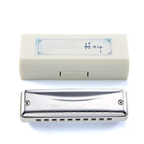 KIRANDIE Harmonica 10 Trous Touche d’orge de la Bouche diatonique de la Harpe de Blues de Blues de C/D/E/F/G/A/BB for… - Les Beatles, Paul McCartney, John Lennon, RIngo Starr, George Harrison KIRANDIE Harmonica 10 Trous Touche d'orge de la Bouche diatonique de la Harpe de Blues de Blues de C/D/E/F/G/A/BB for… – Image 8