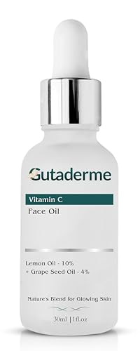 Gutaderme Vitamin C Face Oil- Hydration, Radiance, Hyperpigmentation, Blemishes, Skin Texture & radiance, 30ml/f1 oz