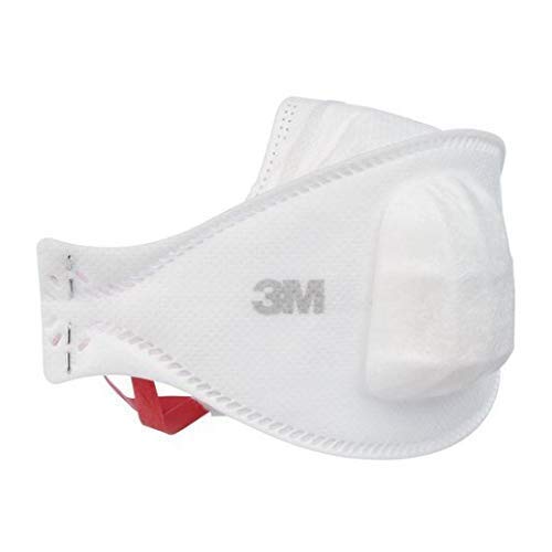 Preisvergleich Produktbild 3M Aura N95 Gesichtsmaske FFP3 1883+ Atemmaske mit Ausatemventil 2 Stück