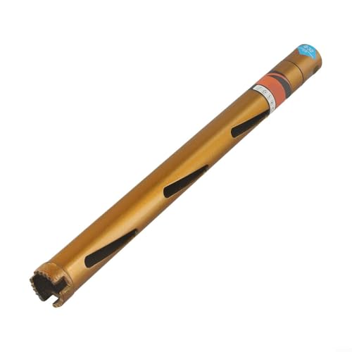 Robusta broca de núcleo de hormigón M22 de 370 mm, para tareas de perforación rápidas en mampostería y aplicaciones de hormigón (32 mm)