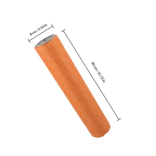 Poste para rascar gatos de cuerda de yute 40 cm 2 piezas miniatura 2
