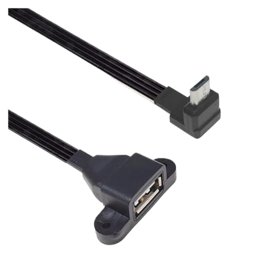 Treayes 2.0 to m;ic/ro an/DRO/id All External Flash Drive, Card Reader Data Cable Connector, OTG Adapter(10CM,OTGV8UP-AFP)