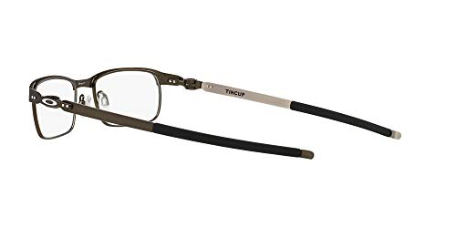 Image of Oakley mens Ox3184 Tincup Rectangular Prescription Eyeglass Frames