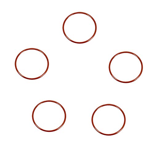 Ofowin 5個入り Oリング ニトリルゴム 55mm x 62mm x 3.5mm ブラック オーリング 55mmの内径 62mmの外径 3.5mm幅 円形 シール ガスケッ ト耐熱 耐油 防水 耐摩耗性 車 エアコン 各種機器のガスケットに 機械修理