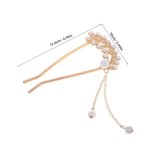 Épingle cheveux chignon forme U pour éviter les coiffures qui glissent