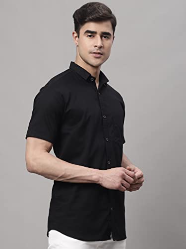 Image of Majestic Man Men's Cotton Slim Fit Shirt