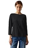Rippoptik T-Shirt 3/4 Arm Gestreift