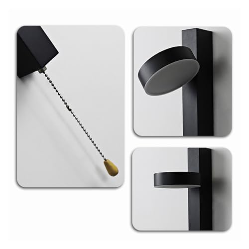 Applique murale LED blanche 7W avec interrupteur pour éclairage moderne d'escalier