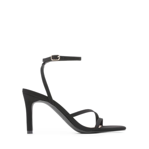 DREAM PAIRS Women’s High Stilettos Heels Open Toe Square Sandals Ankle Strap Pumps Sexy Comfort Strappy Dress Shoes Party Wedding Heeled Sandals2