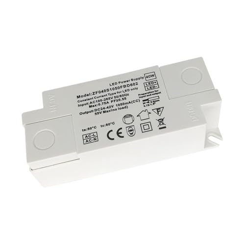 Alimentation panneau LED 40W isolée pour remplacer un ballast de downlight bruyant