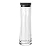 blomus -SPLASH - Caraffa in vetro magnetica, capacità 1 litro, coperchio in silicone e acciaio inox, facile da usare, altezza 29,5 x 9 x 9 x 9 cm, colore: magnete, 63785