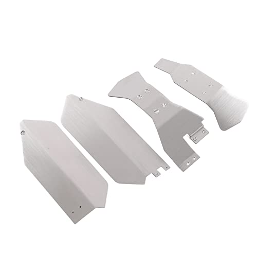 Armure de châssis RC pour Slash 4wd évite la casse mécanique plaque acier