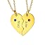 d: Heart&Stone-Gold-2Pcs