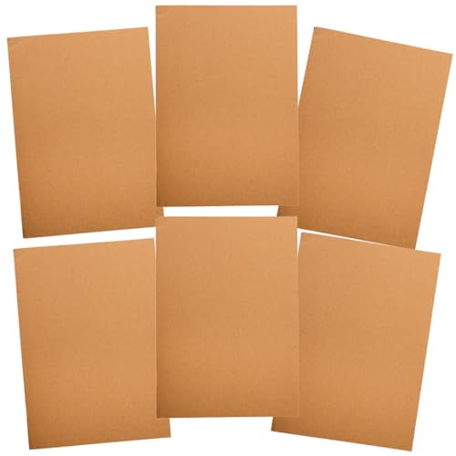 Baker Ross FX316 Brown A5 Sketch Books - Pack of 6, Sketch Pad for Kids and Adults Drawing Pad for Schools Drawing Paper, Blank Page - Image 3